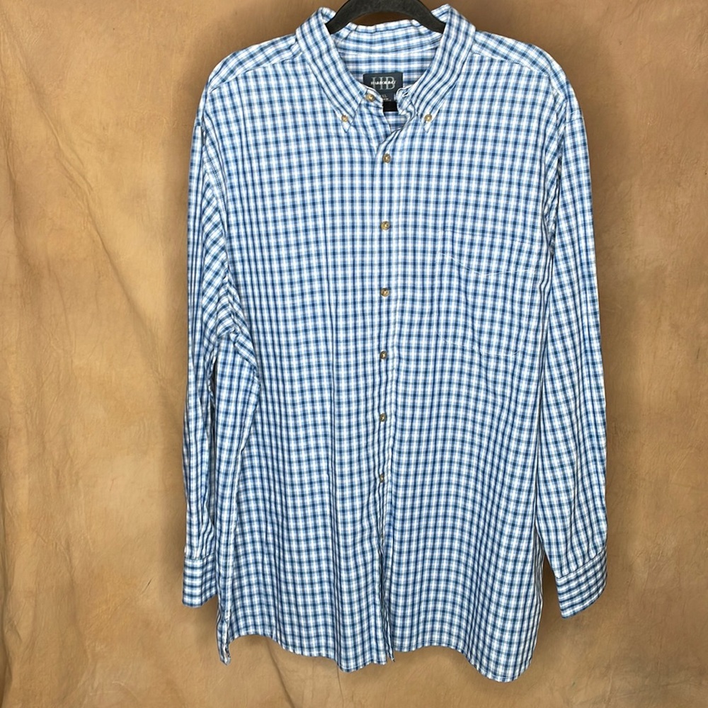 Harbor Bay Men's XL Long Sleeve Button Down Shirt - LIKE NEW